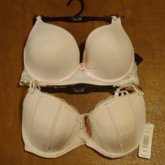 NWT Set of 2 Rene Rofe bras size 36D - Picture 1 of 7